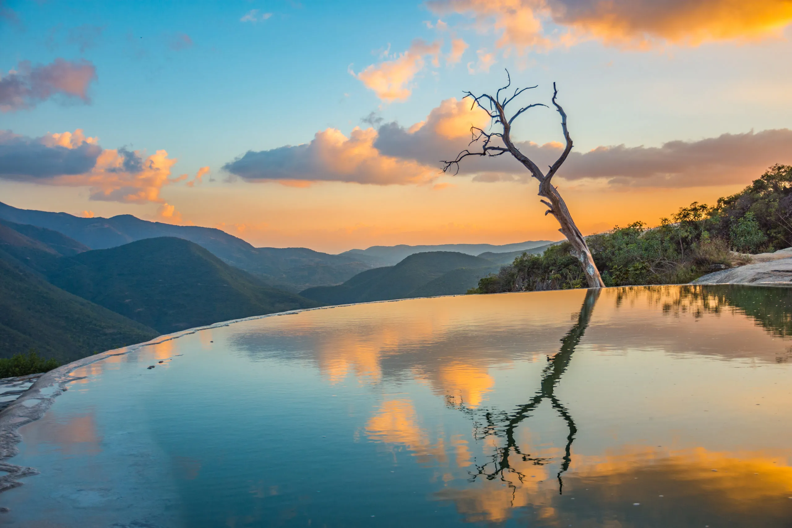 cascadas hierve el agua